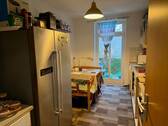 Küche mit Balkon - 3 Zimmer Etagenwohnung zum Kaufen in Berlin