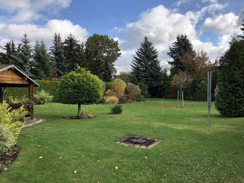 Blick über das Grundstück - Grundstück zum Kaufen in Fredersdorf-Vogelsdorf