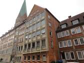Objektansicht - Zentrale Lage: Gepflegte 3-Zimmer-Wohnung mit Terrasse in der Lübecker City Nähe Marienkirche