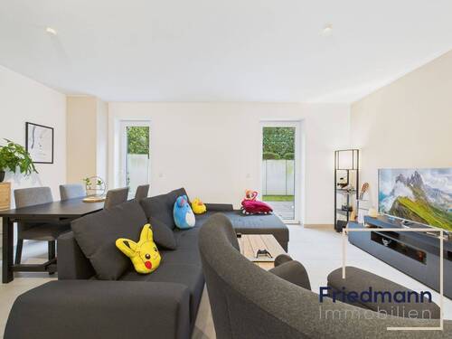 Wohnen-Essen (6) - Komfortabel wohnen im Klostergarten: Barrierefreie 2-Zimmer-Wohnung mit großer Terrasse