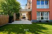 TERRASSE - EXKLUSIVE WOHNUNG MIT PRIVATGARTEN in absoluter Toplage - Eleganz, Komfort und Lage!