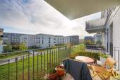 Blick vom Balkon - 