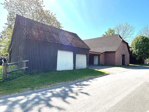 Ansicht West - 1 Zimmer Mehrfamilienhaus, Wohnhaus zum Kaufen in Rhade / Rhadereistedt