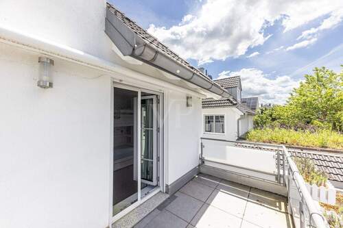 Balkon nach Westen - 