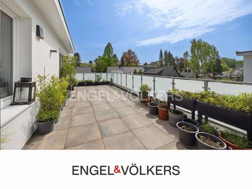 Terrasse - Neubau-Penthouse mit 4 Zimmern und großer Terrasse