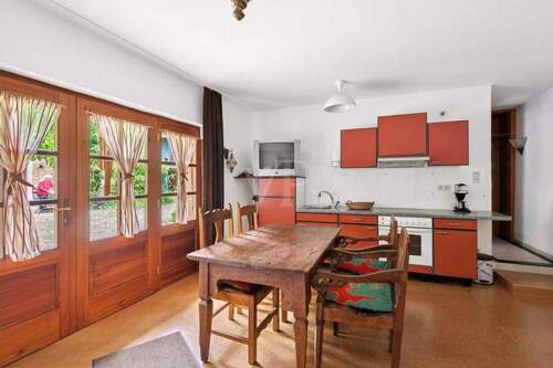 Küche und Essbereich großes Apartment - 