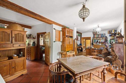 Ess- und Arbeitsbereich im Haupthaus - 