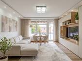 Wohnzimmer (visualisiert) - 
