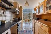 Separate Küche mit Eßplatz - 2 Zimmer Etagenwohnung in München