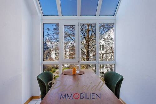 Essplatz mit Blick in den Gartenhof - 