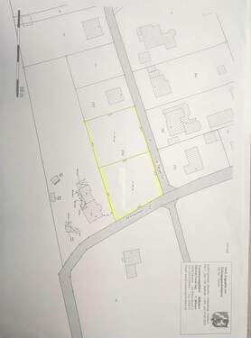 Lageplan mit Maßen.jpg - Grundstück in Menden Barge