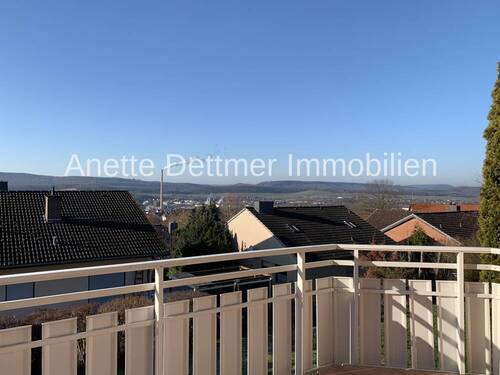 Ausblick vom Balkon - 3 Zimmer Etagenwohnung zur Miete in Alfeld