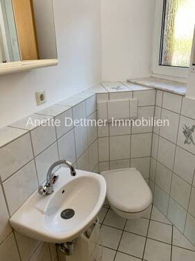 WC mit Tageslicht - Etagenwohnung mit 91,00 m&sup2; in Alfeld zur Miete