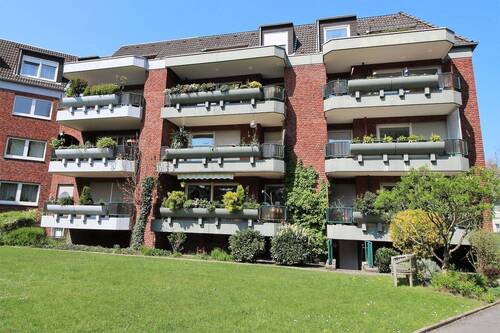 Rückseite - 3 Zimmer Etagenwohnung zur Miete in Gelsenkirchen