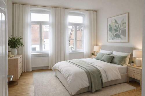 Schlafzimmer (inkl. Einrichtungsbeispiel) - 