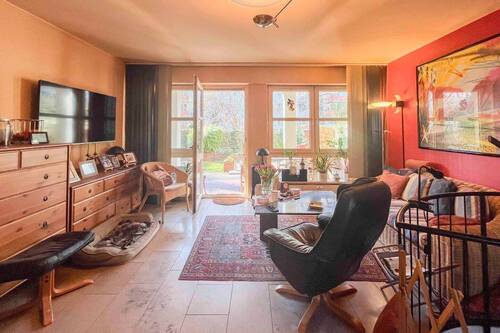 Wohnzimmer - 2 Zimmer Einfamilienhaus in Berlin