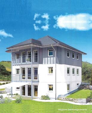 mögliche Bebauungsvariante - Grundstück zum Kaufen in Baden-Baden