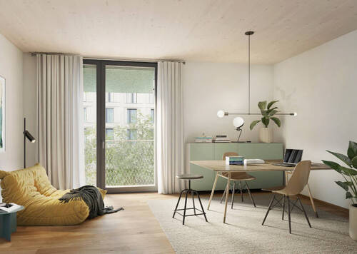 Büro - Neckarfuxx - 3 Zimmer Etagenwohnung in Heilbronn