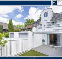 Eleganz trifft Nachhaltigkeit: Teil­möblierte Doppelhaushälfte mit Premiumausstattung zu vermieten - München Trudering-Riem