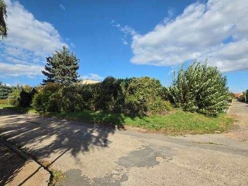 Seitenansicht - Grundstück in Aschersleben