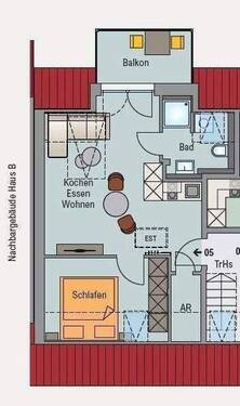 Wohnung 05 - 2 Zimmer Etagenwohnung zum Kaufen in Pleinfeld