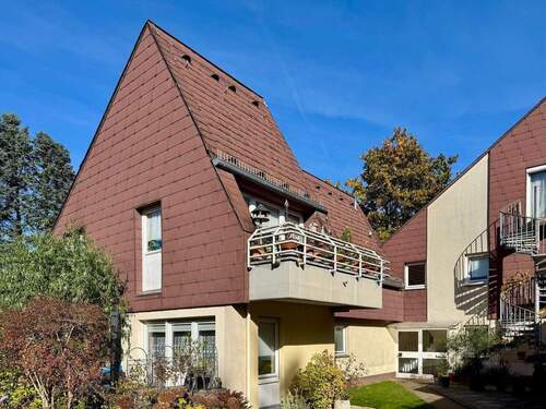 Die Wohnung - Vermietete 3-Zimmer-Eigentumswohnung kaufen in Berlin-Zehlendorf, ca. 79 m², West-Terrasse, Garage