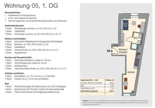 Wohnung 5.jpg - 1 Zimmer Etagenwohnung zur Miete in Nürnberg