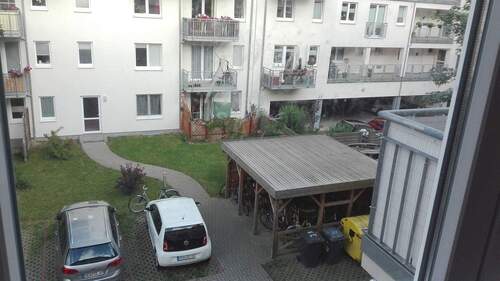 Innenhof - 3 Zimmer Etagenwohnung in Greifswald