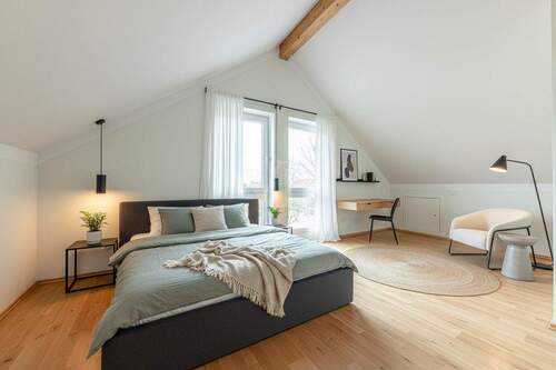 Elternschlafzimmer im DG - Einrichtungsbeispiel - 