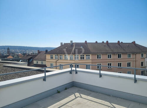Ausblick Dachterrasse Neu Neu - 2 Zimmer Etagenwohnung zum Kaufen in Pforzheim