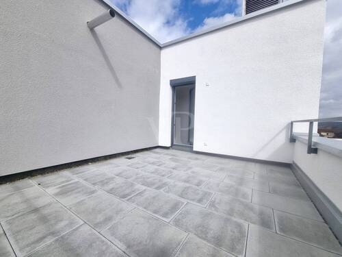Ansicht Dachterrasse - Etagenwohnung mit 70,30 m&sup2; in Pforzheim zum Kaufen