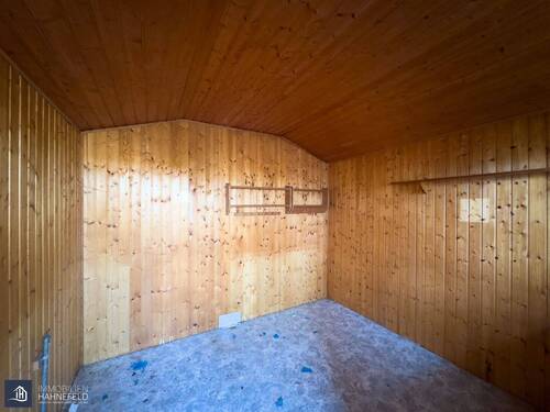 Holzhaus, Innenansicht - 