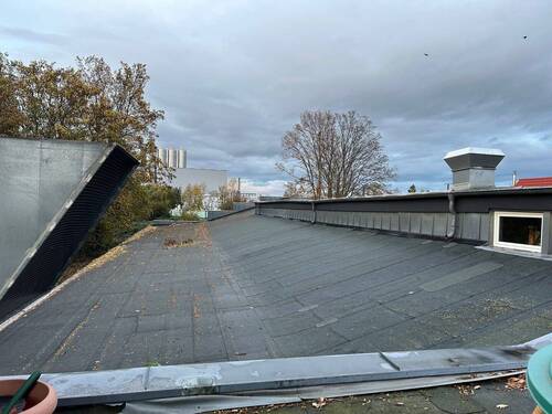 Dach der Kegelbahn - 