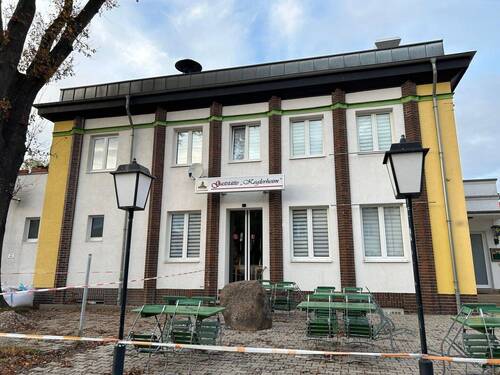 Ansicht von der Straße - 4 Zimmer Einfamilienhaus in Markranstädt