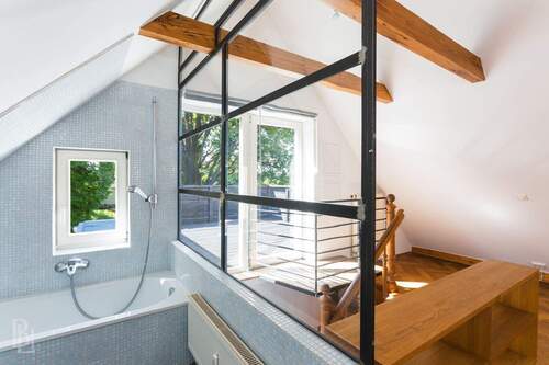 Badezimmer Dachgeschoss - 