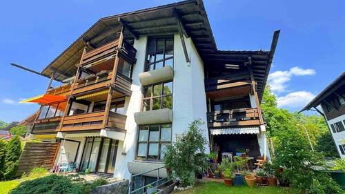 Blick auf die Wohnung - 4 Zimmer Etagenwohnung zum Kaufen in Garmisch-Partenkirchen