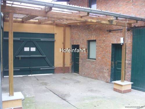 Hofeinfahrt.png - 2 Zimmer Terrassenwohnung zur Miete in Kroppenstedt