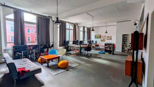 Bild 1 - Helles 49m² Loft-Büro in kreativer Bürogemeinschaft - All-in-Miete