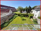 Blick vom Westbalkon in den Garten - 