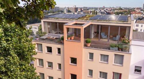 Design Beispiel Dachgeschoss - Seltene Entwicklungschance: Bezugsfreie Wohnung plus exklusives Dachgeschoss-Ausbaurecht