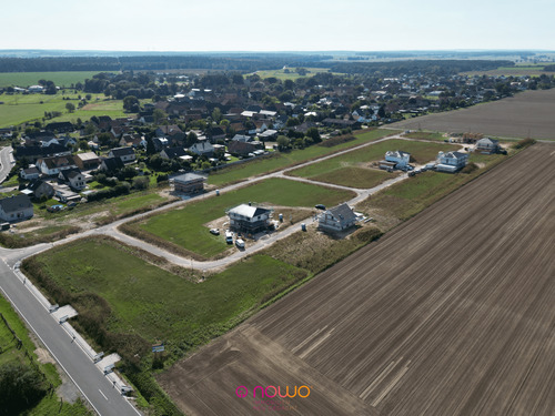 Luftbild - Übersicht Baugebiet - Stand September 2023 - Grundstück in Bahrdorf