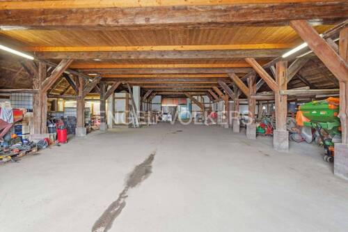 Blick in die große, ausbaufähige Halle - 