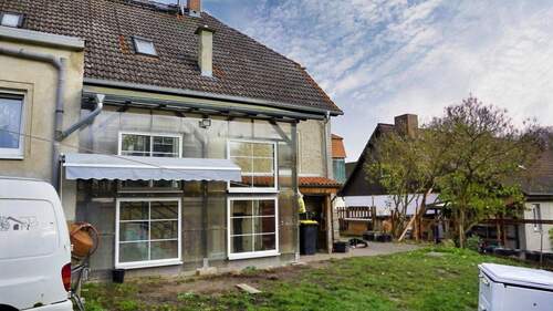 Rückseite der Immobilie - 4 Zimmer Doppelhaushälfte zum Kaufen in Boitzenburger Land