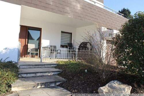 Terrasse - 2 Zimmer Etagenwohnung zur Miete in Karlsruhe