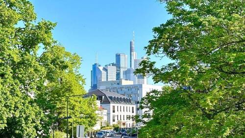 Skylineblick - Etagenwohnung mit 75,50 m&sup2; in Frankfurt zum Kaufen