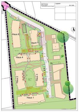 Lageplan Wohnquartier - 