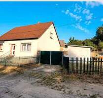 Einfamilienhaus mit großem Grundstück, Nebengelass, Werkstatt, Brunnen - Wittenberg Nudersdorf