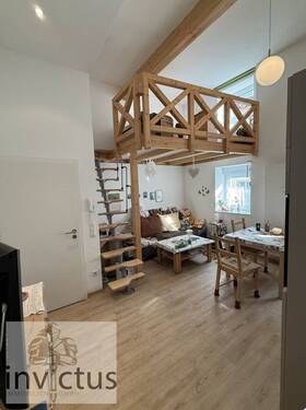 Wohnküche mit Galerie