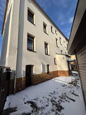 Rückseite - 3 Zimmer Etagenwohnung in Werdau