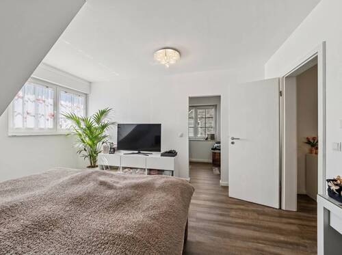 Blick zur Ankleide - 